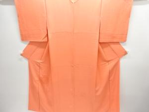 鏡裏に花模様刺繍付け下げ色無地着物